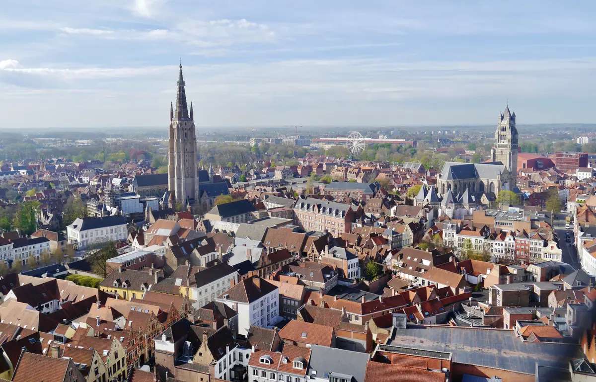 Vue de Bruges, Flandre