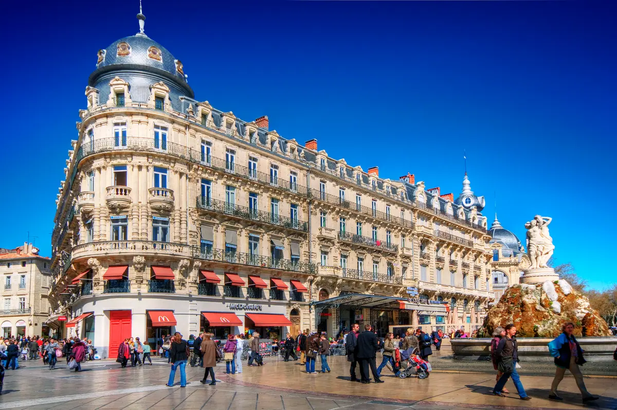 Vue de Montpellier, Occitanie