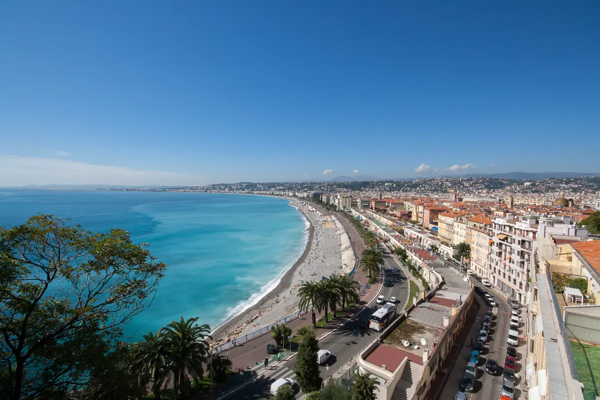 Vue de Nice, Provence-Alpes-Côte d'Azur