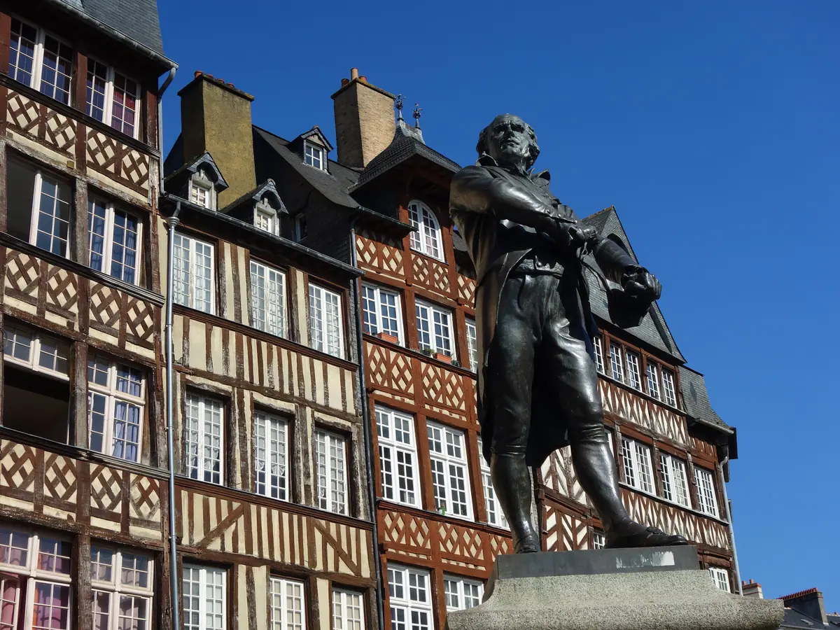 Vue de Rennes, Bretagne